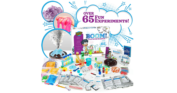 Got STEM? Learn & Climb Kids Science Set – Over 60 Experiments Kit! Just $39.99! Just $.60 per experiment!