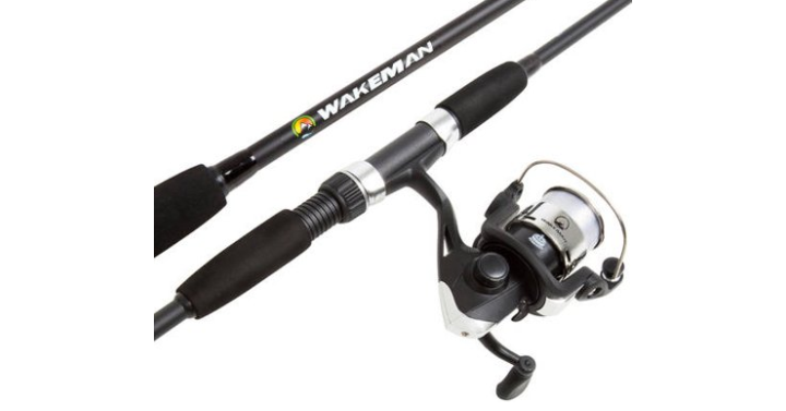 Wakeman Swarm Series Spinning Rod and Reel Combo Only $9.89! Great Reviews!