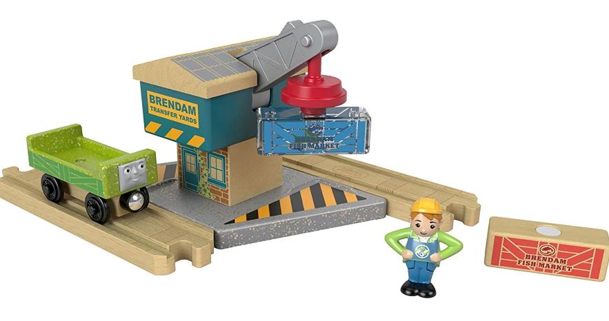 Fisher-Price Thomas & Friends Wood, Spin & Lift Crane – Only $10.91!