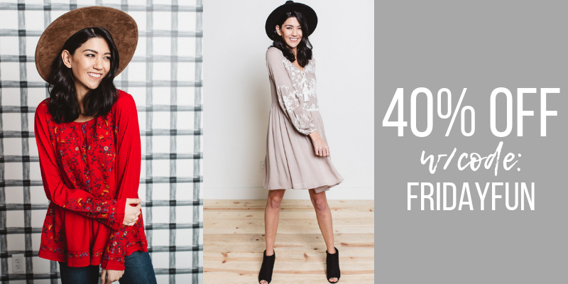 Ruffled Tops and Tunics – 40% off! Plus FREE shipping! Still Available at Cents of Style!