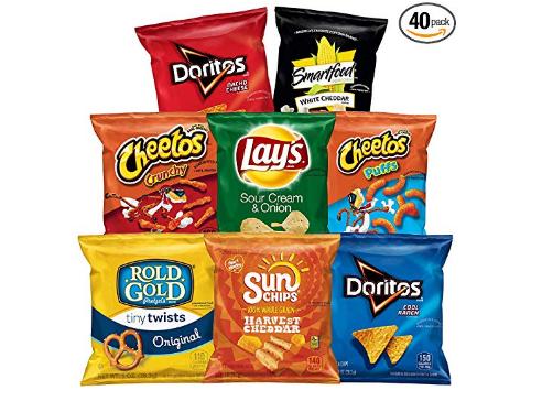 Frito-Lay Fun Times Mix Variety Pack, 40 Count – Only $13.13!