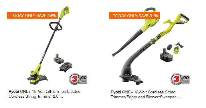 Home Depot: Take Up to 40% off Select Outdoor Power Equipment + FREE Shipping!