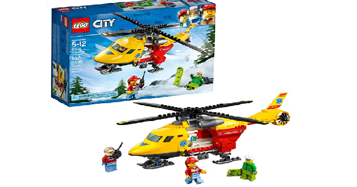 LEGO City Ambulance Helicopter Building Kit (190 Piece) Only $12.99 Shipped! (Reg. $20)