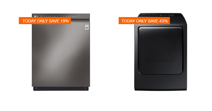 Home Depot: Save up to 20% on Home Appliances! Includes: Water Heater, Dishwashers & More!