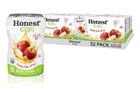 Honest Kids Appley Ever After Apple Organic Fruit Juice Drink (32 Pack) – Only $10.85!