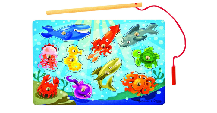 Melissa & Doug Magnetic Wooden Fishing Game and Puzzle Only $6.32 Shipped!