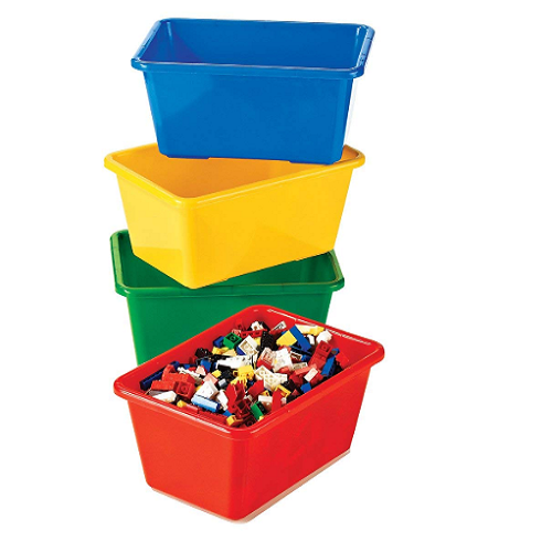 Tot Tutors Kids Primary Colors 4 ct Storage Bins Only $6.21 Shipped! (Reg. $20)