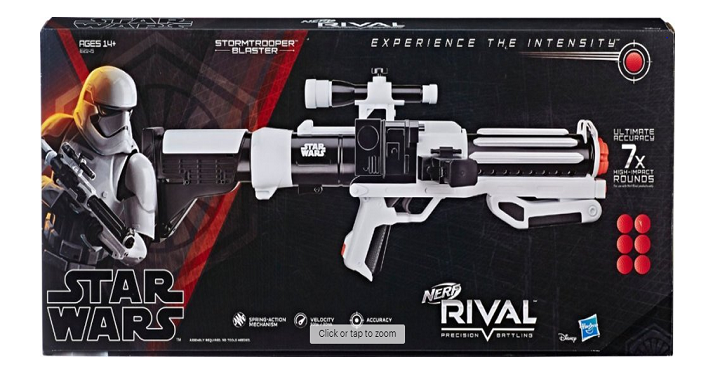 Nerf Rival Star Wars Stormtrooper Blaster Just $39.99! (Reg. $100)