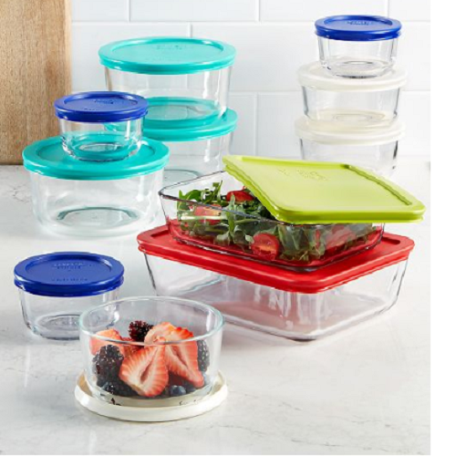 Pyrex 22 Piece Food Storage Container Set Only $19.99 after rebate! (Reg. $80)
