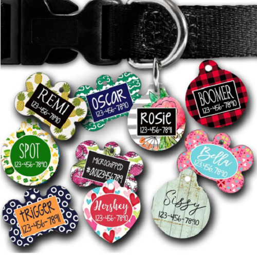 Personalized Pet Tag | 70 New Designs Only $4.99! (Reg. $13)