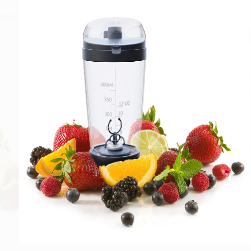 Protein Shake Bottle- Self Stirring Mixer Travel Tumbler with Lid Only $6.50!