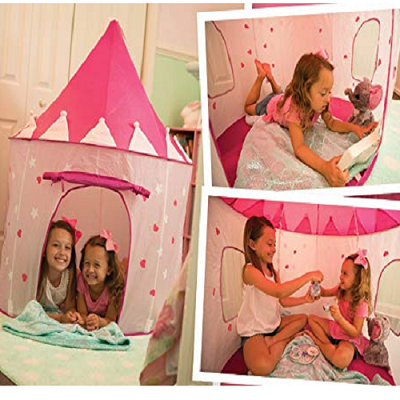 Fox Print Castle Play Tent w/ Glow in the Dark Stars for Only $15.99 Shipped! (Reg. $30)