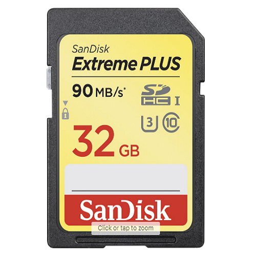 SanDisk – Extreme PLUS 32GB SDHC UHS-I Memory Card Only $16.99! (Reg. $69.99)
