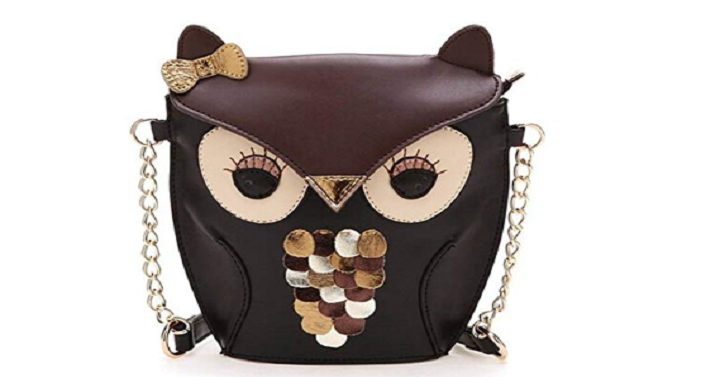 Owl Crossbody Purse Only $10.39 + Free Shipping!