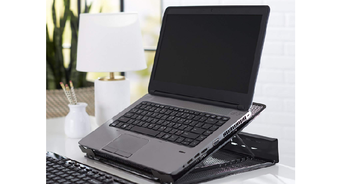 AmazonBasics Ventilated Adjustable Laptop Stand Only $9.98 Shipped! (Reg. $20) Great Reviews!