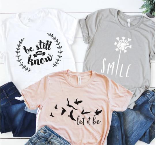 Let It Be Statement Tees – Only $14.99!