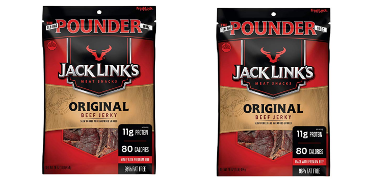 Jack Link’s Meat Snacks Beef Jerky 16 Ounce Only $11.44 Shipped!