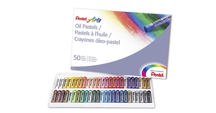 Pentel Arts Oil Pastels, 50 Color Set – Just $3.99! WOW – 64% Off!