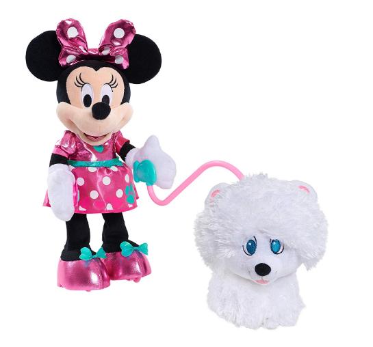 Minnie Walk & Play Puppy Feature Plush – Only $11.72!