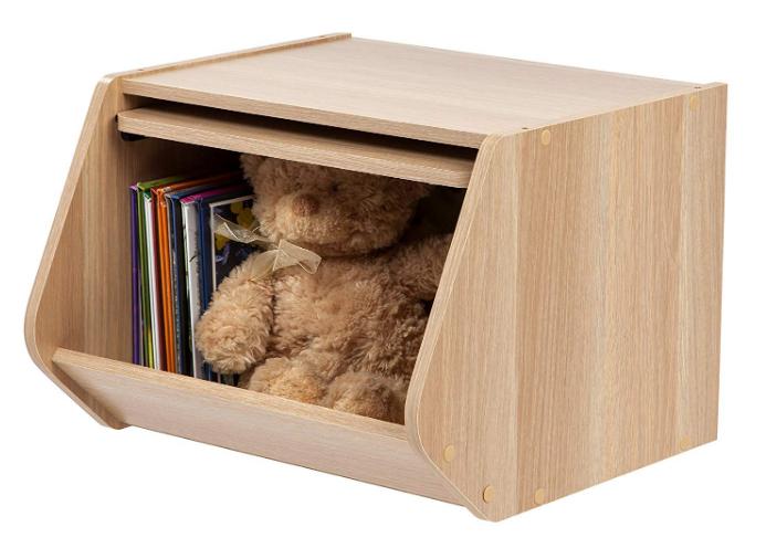 Modular Stacking Storage Box with Door – Only $13.13!