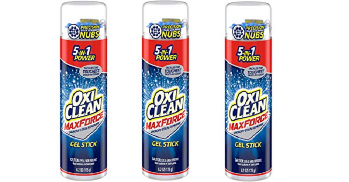 OxiClean Max Force Gel Stain Remover Stick 2 Pack Only $5.23 Shipped!