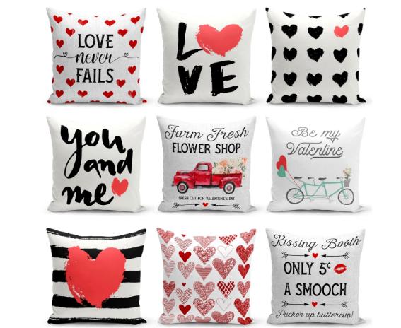 Valentine’s Pillow Cover – Only $6.99!