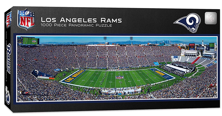 NFL Los Angeles Rams 1000 Piece Stadium Panoramic Puzzle – Just $14.99!