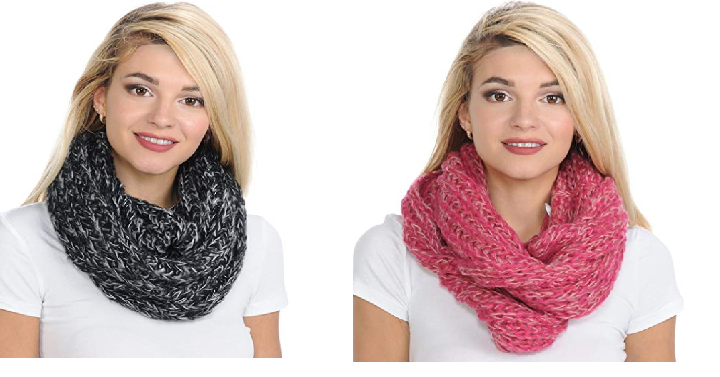 Women’s Basico Warm Circle Ring Infinity Scarf Only $7.99 Shipped! TONS of Colors Available!