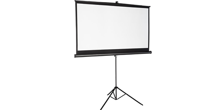 Insignia 75″ Tripod Projector Screen – Just $69.99! Save $50 today only!!!