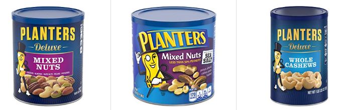 Save up to 50% on Planters Nuts + Free Shipping With Subscribe & Save!