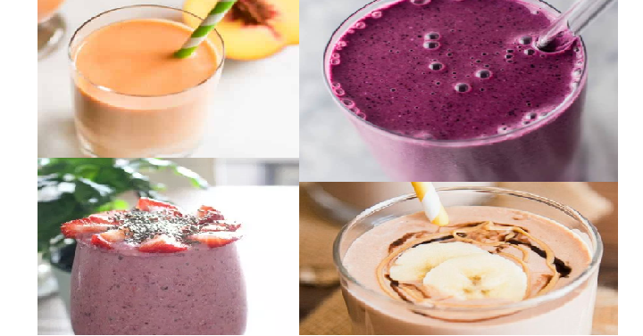 4 Healthy Breakfast Smoothie Recipes