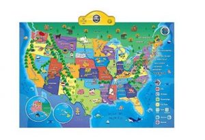 Interactive Talking USA Map for Kids – $39!