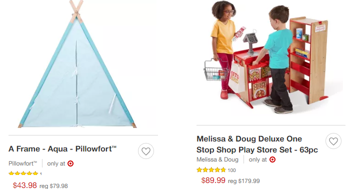 Target: Save up to 50% on Toys & Games!