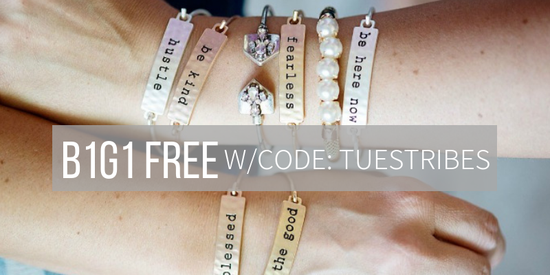 Cents of Style – 2 For Tuesday – CUTE Tribe Bracelets – B1G1 Free! FREE SHIPPING!