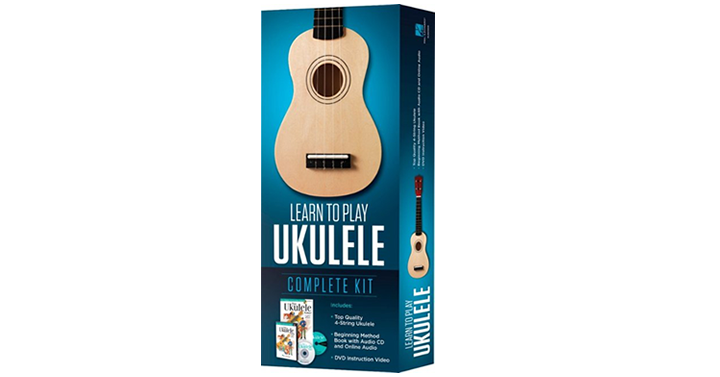 Hal Leonard 4-String Ukulele – Learn to play kit – Just $19.99!