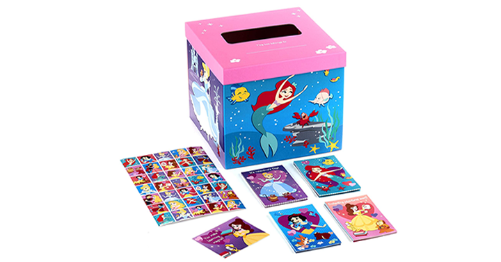 Hallmark Valentines Day Cards for Kids and Mailbox for Classroom Exchange – Disney Princess – Just $7.99! Super hot deal!