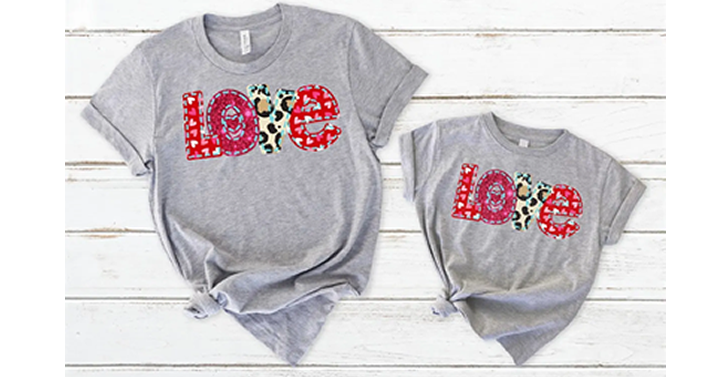 Mom + Me Valentines Day Tees from Jane – Just $13.99!