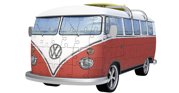Ravensburger Volkswagen T1 Campervan 162 Piece 3D Jigsaw Puzzle for Kids and Adults – Just $15.72!