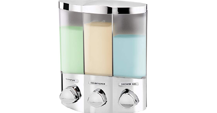 Better Living Products 3-Chamber Soap and Shower Dispenser Only $10.79 Shipped! (Reg. $30)