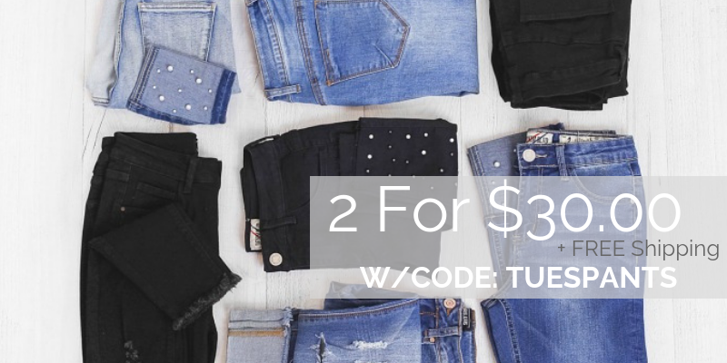 Cents of Style – 2 For Tuesday – CUTE Jeggings, Jeans and Pants – 2 for $30.00! FREE SHIPPING!
