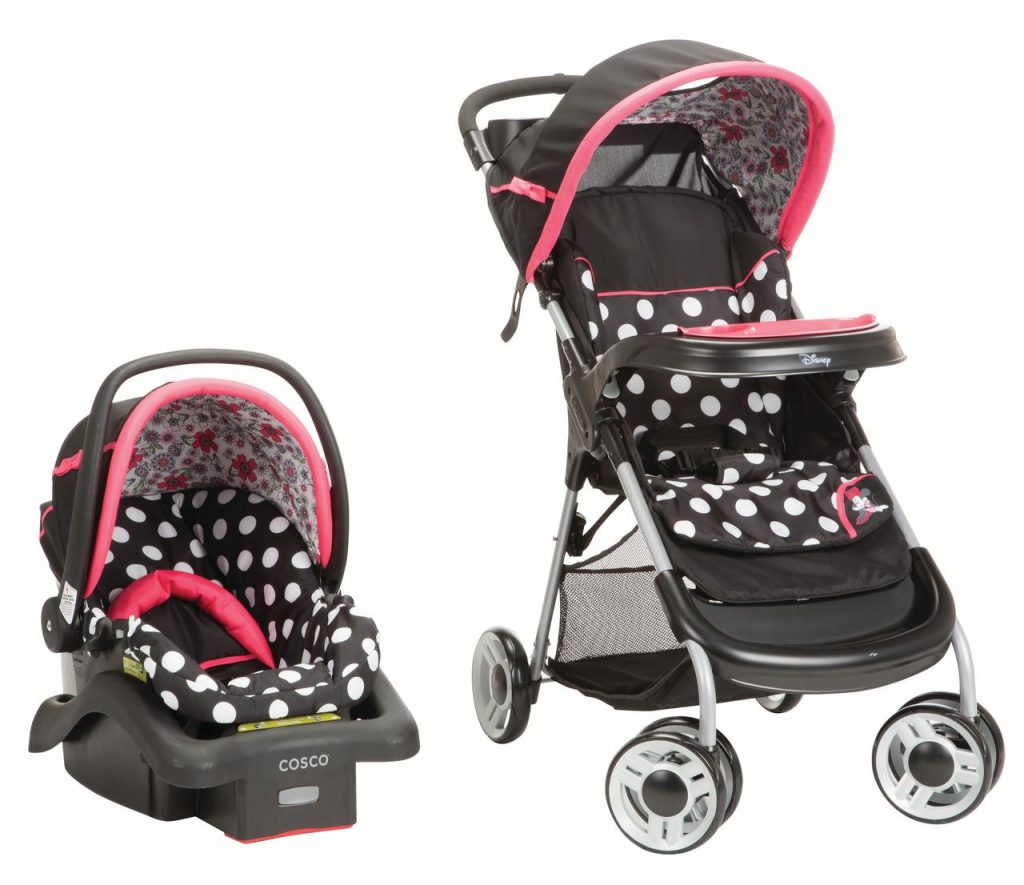 Disney Baby Minnie Mouse Lift & Stroll™ Plus Travel System Only $99.99!