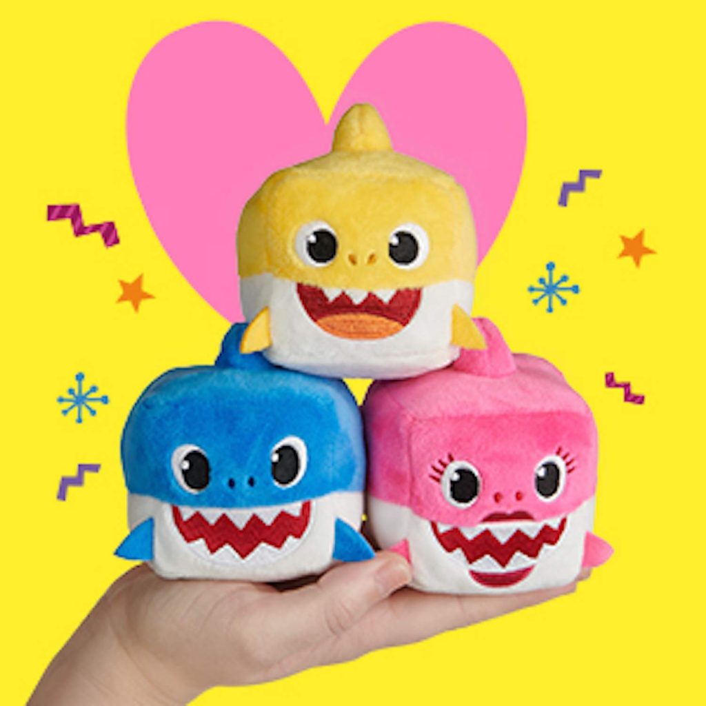 Baby Shark Plush Song Cubes Only $7.99!