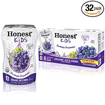 HONEST Kids Organic Juice Drink (Grape) 32 Pack Only $10.85 Shipped!