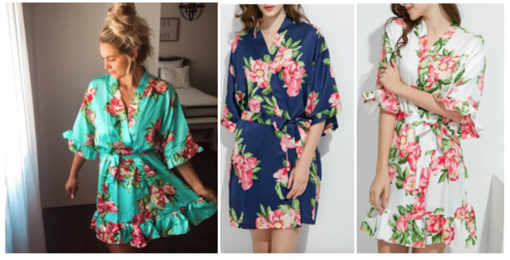 Peony Lux Satin Robes Just $16.99! Perfect For Valentine’s Day!