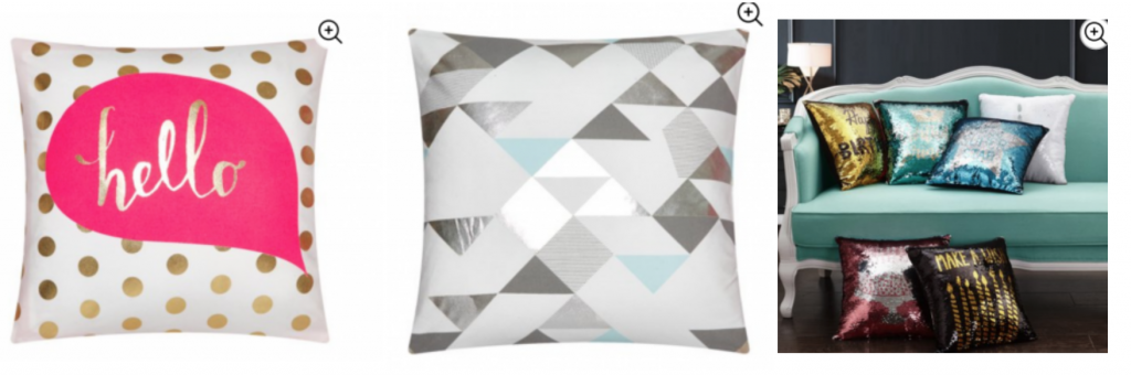 Mainstays Throw Pillows As Low As $5.00!