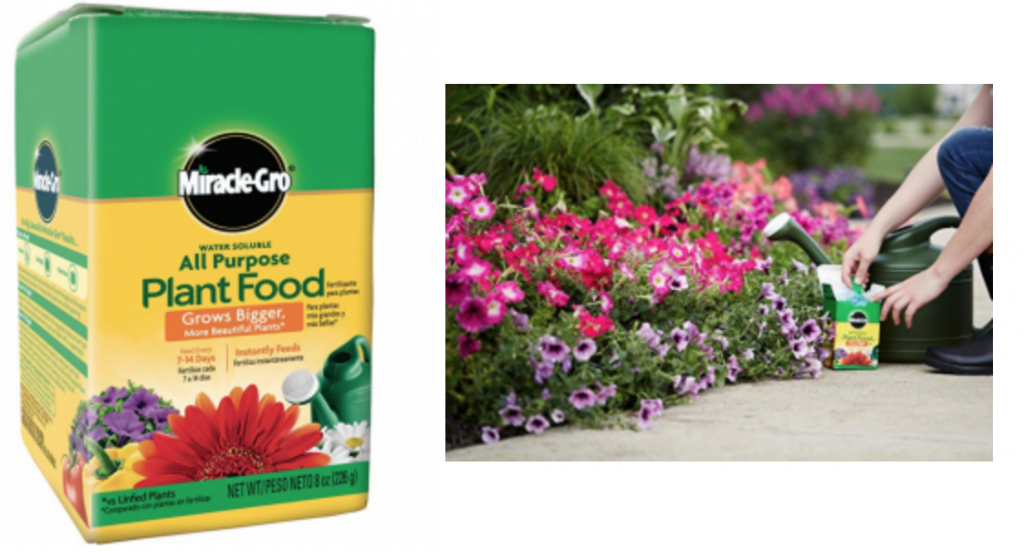 Miracle-Gro  All Purpose Plant Food 8oz Just $3.18!