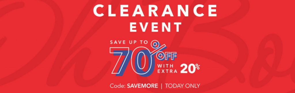 Shop Disney Clearance Event Today Only! Save Up To 70% With An Extra 20% Off Discounted Prices!