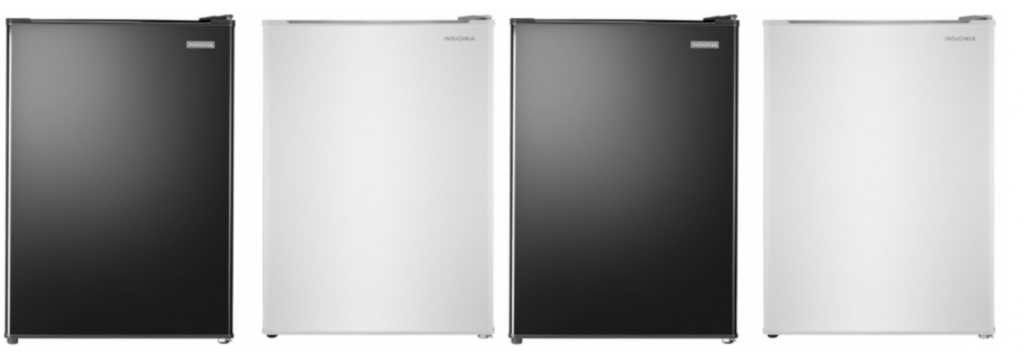 Insignia 2.6 Cu. Ft. Mini Fridge Black Or White Just $69.99 Today Only! (Reg. $119.99)