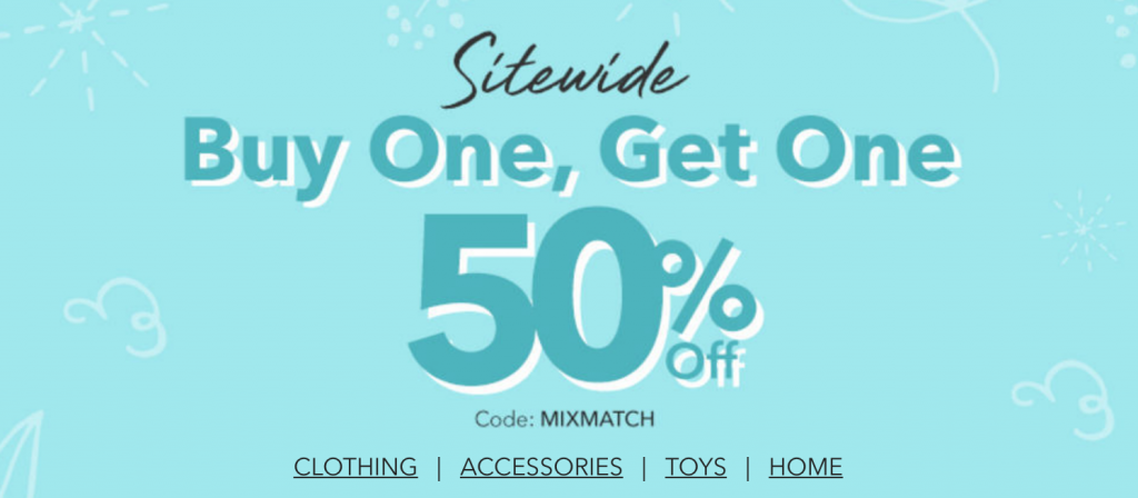 Shop Disney: Buy One Get One 50% Off Sitewide!