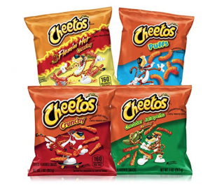 Cheetos Cheese Flavored Snacks Variety Pack, 40 Count Just $13.13 Shipped!